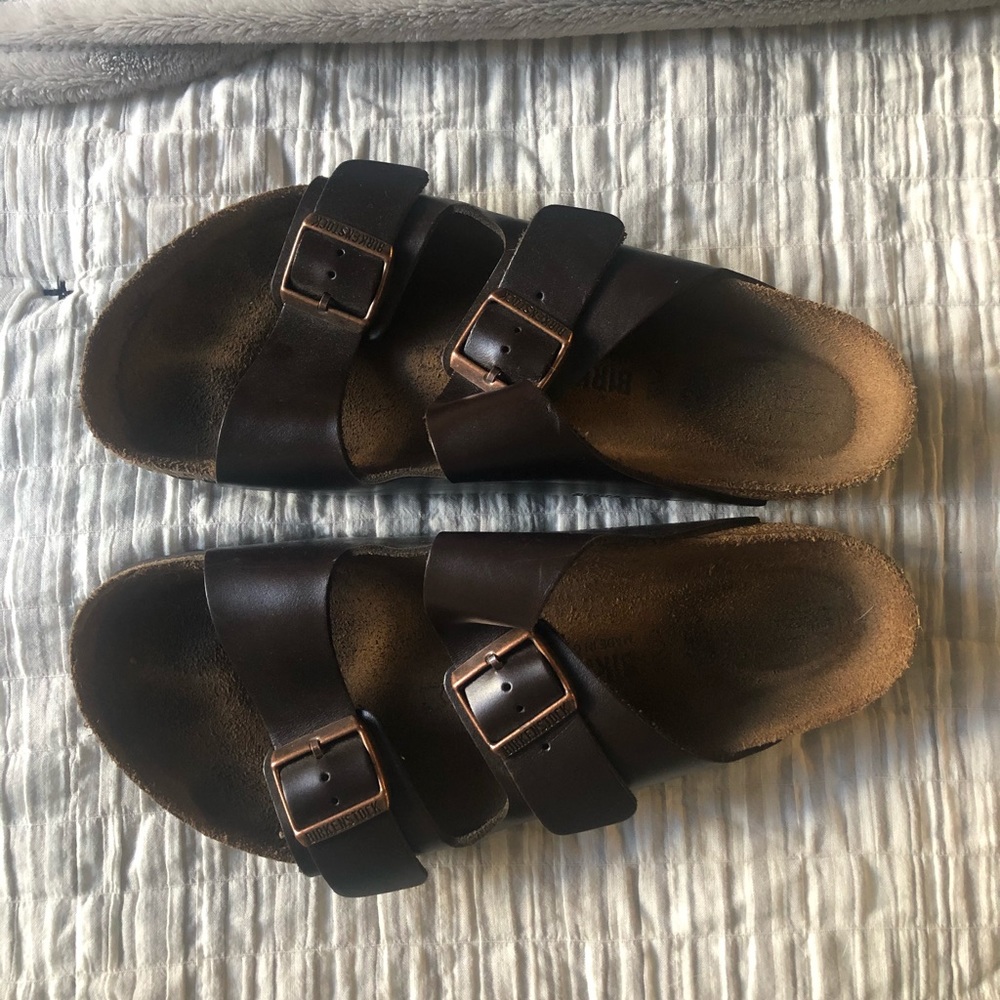 Men’s Dark Brown Birkenstock’s